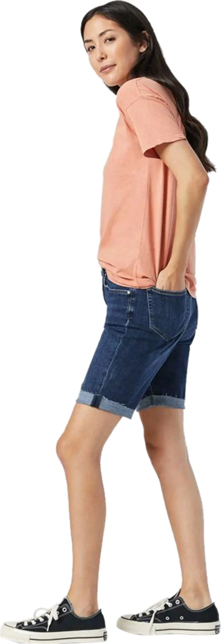 Alexis Mid Rise Bermuda Shorts - Women's|-|Bermuda à taille mi-haute Alexis - Femme