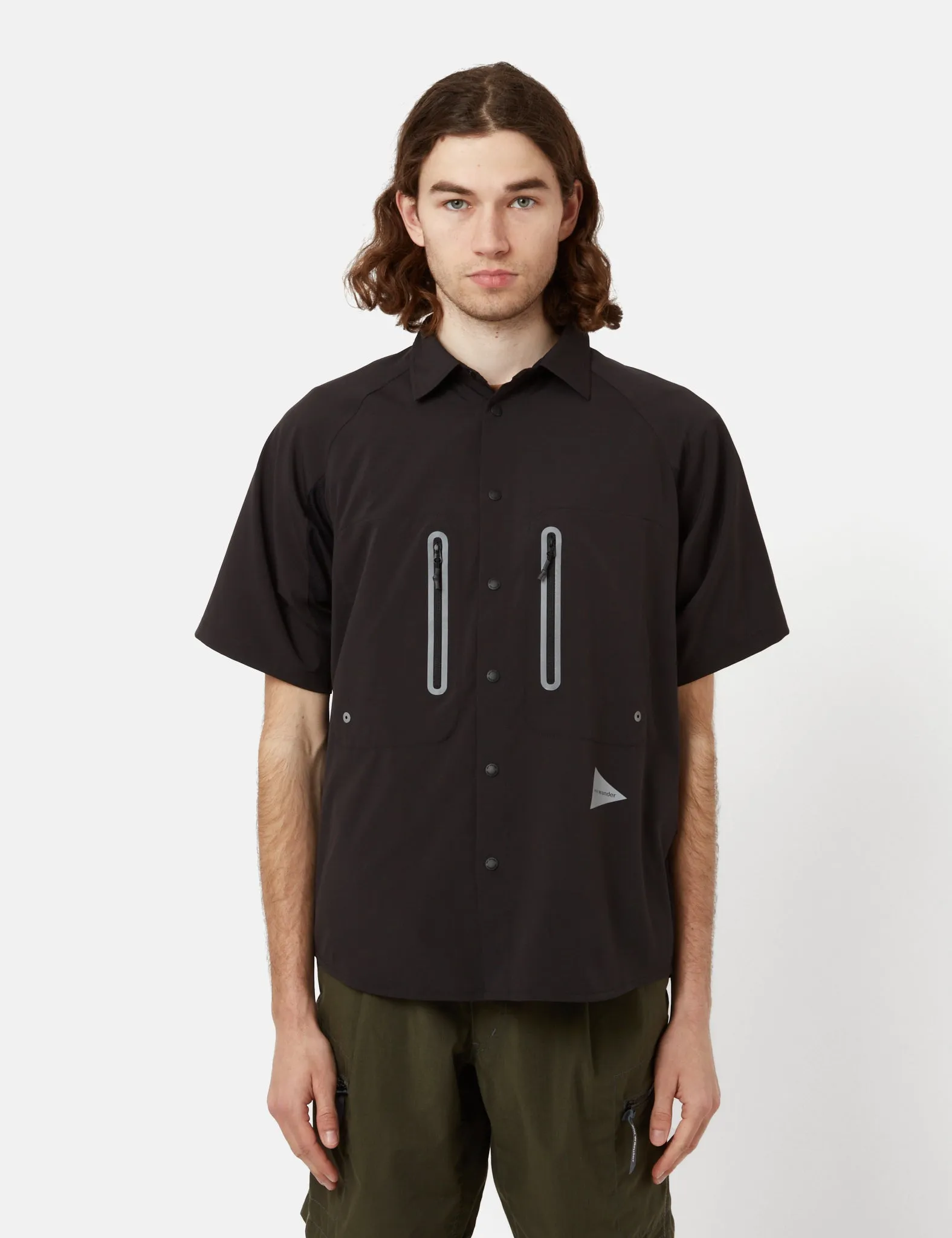 And Wander Tech T-Shirt - Black