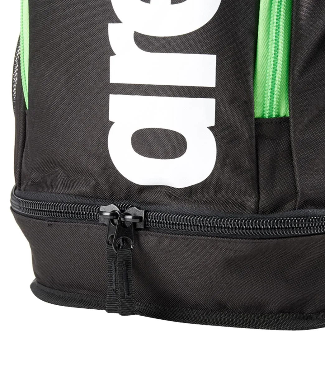 Arena Fastpack Core Backpack Black-Fluorescent Green-White