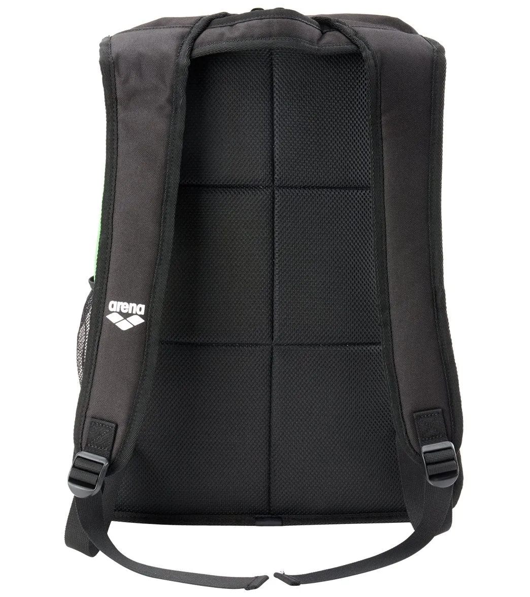 Arena Fastpack Core Backpack Black-Fluorescent Green-White