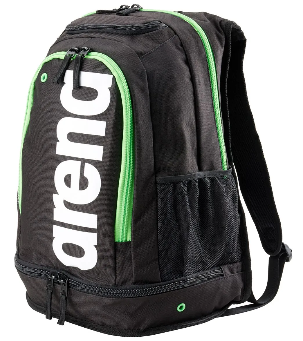 Arena Fastpack Core Backpack Black-Fluorescent Green-White