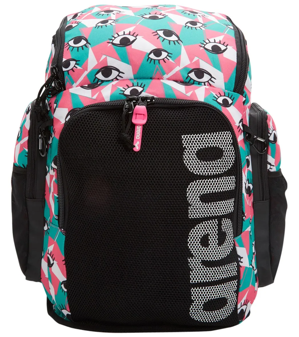 Arena Team 45 Allover Print Backpack Eyes