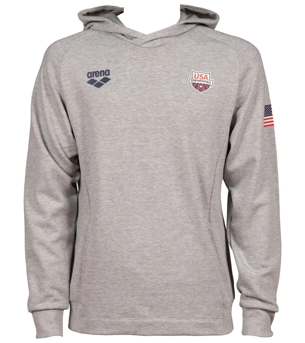 Arena Unisex OG Pullover Hoodie US Medium Grey Melange