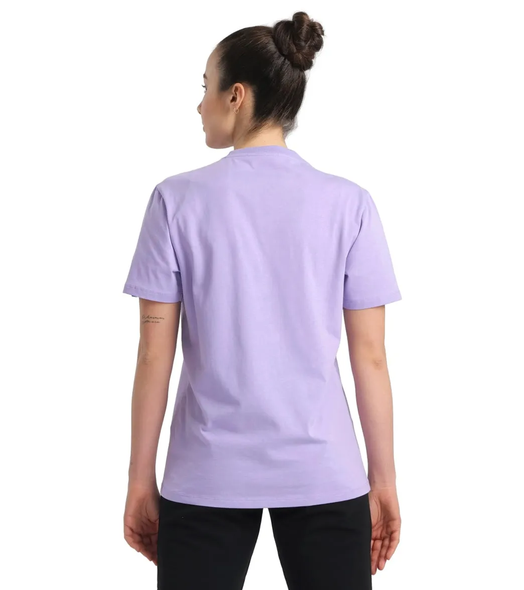 Arena Unisex Team Panel Short Sleeve T-Shirt Lavanda