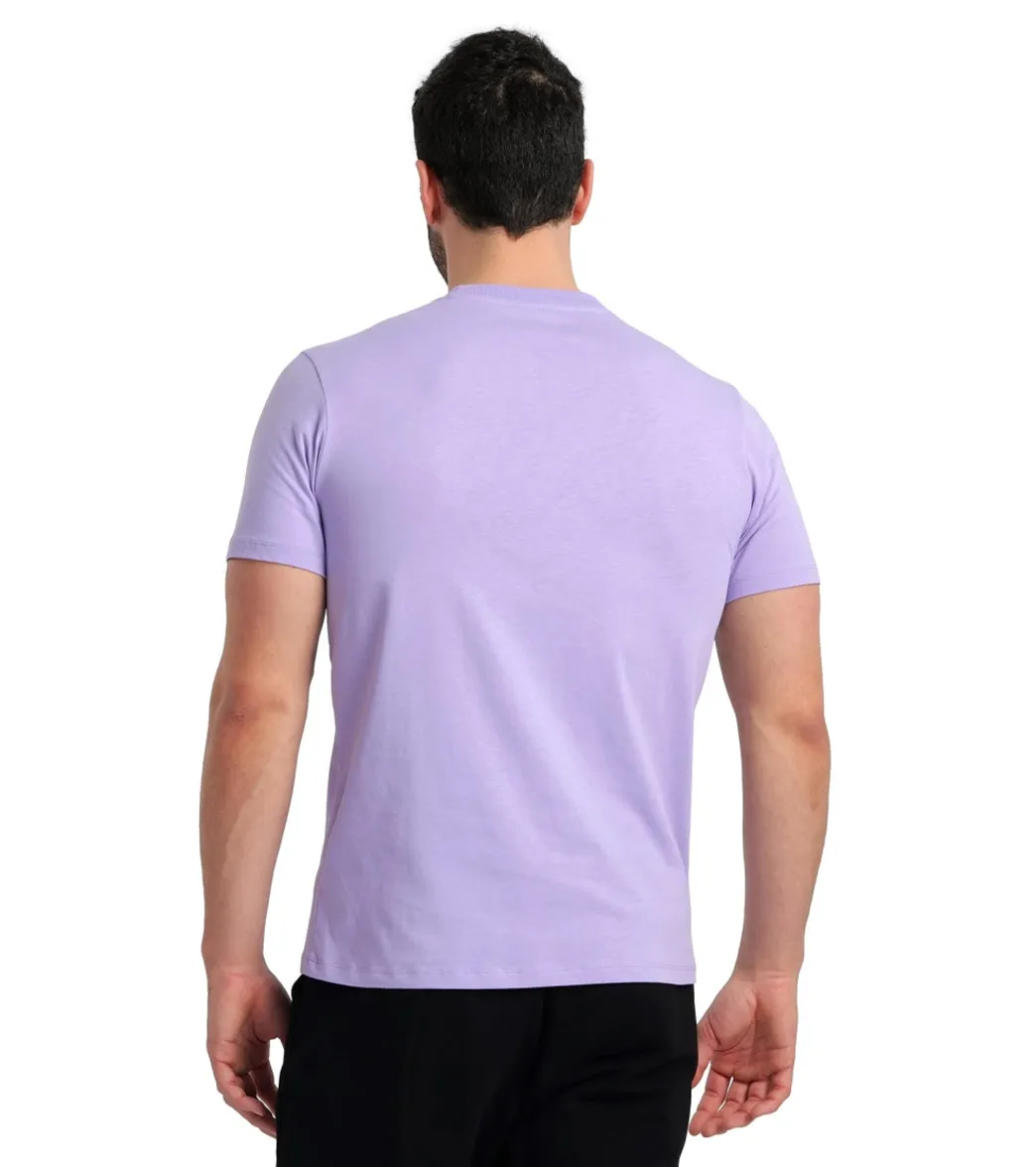 Arena Unisex Team Panel Short Sleeve T-Shirt Lavanda