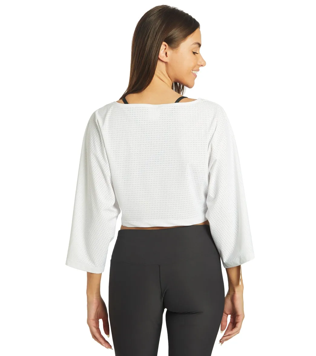 Arena Women's 3/4 Sleeve Crop Tee