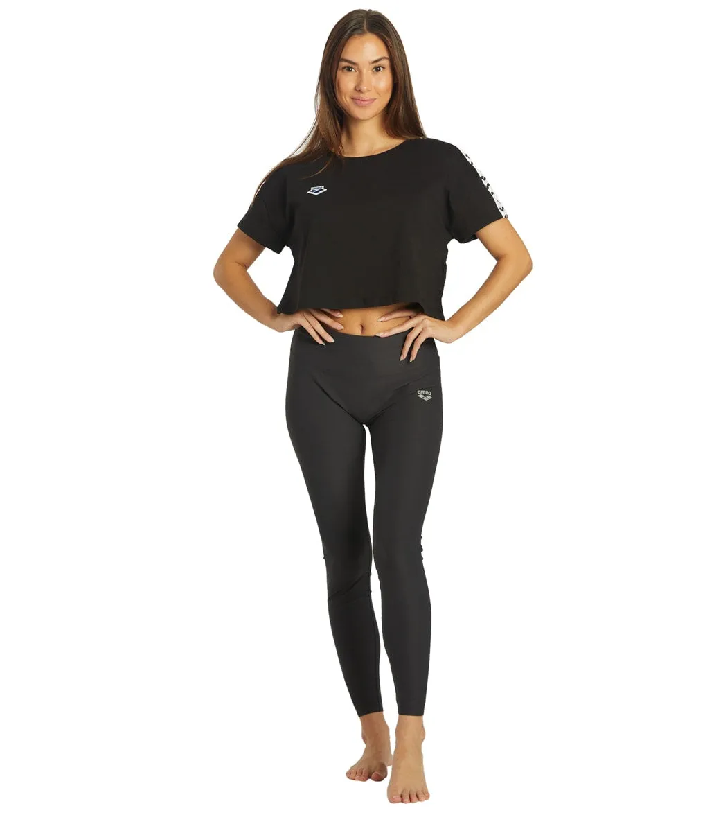 Arena Women's Icons Corinne Team Crop Tee