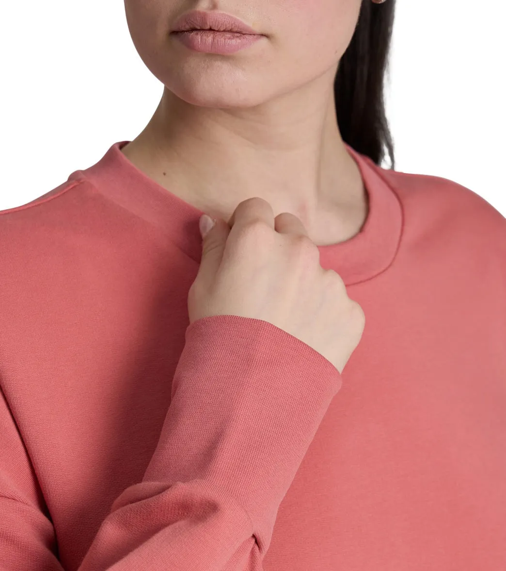 Arena Women's Oversize Crewneck Sweatshirt Astro Red