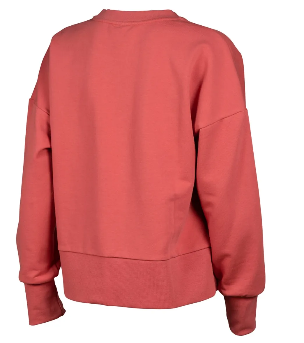 Arena Women's Oversize Crewneck Sweatshirt Astro Red