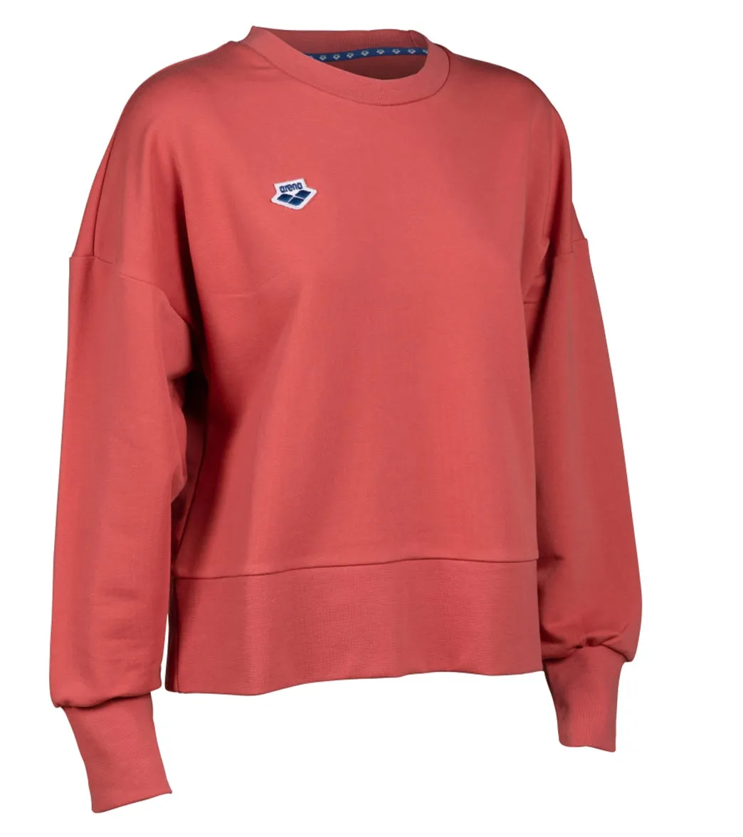 Arena Women's Oversize Crewneck Sweatshirt Astro Red