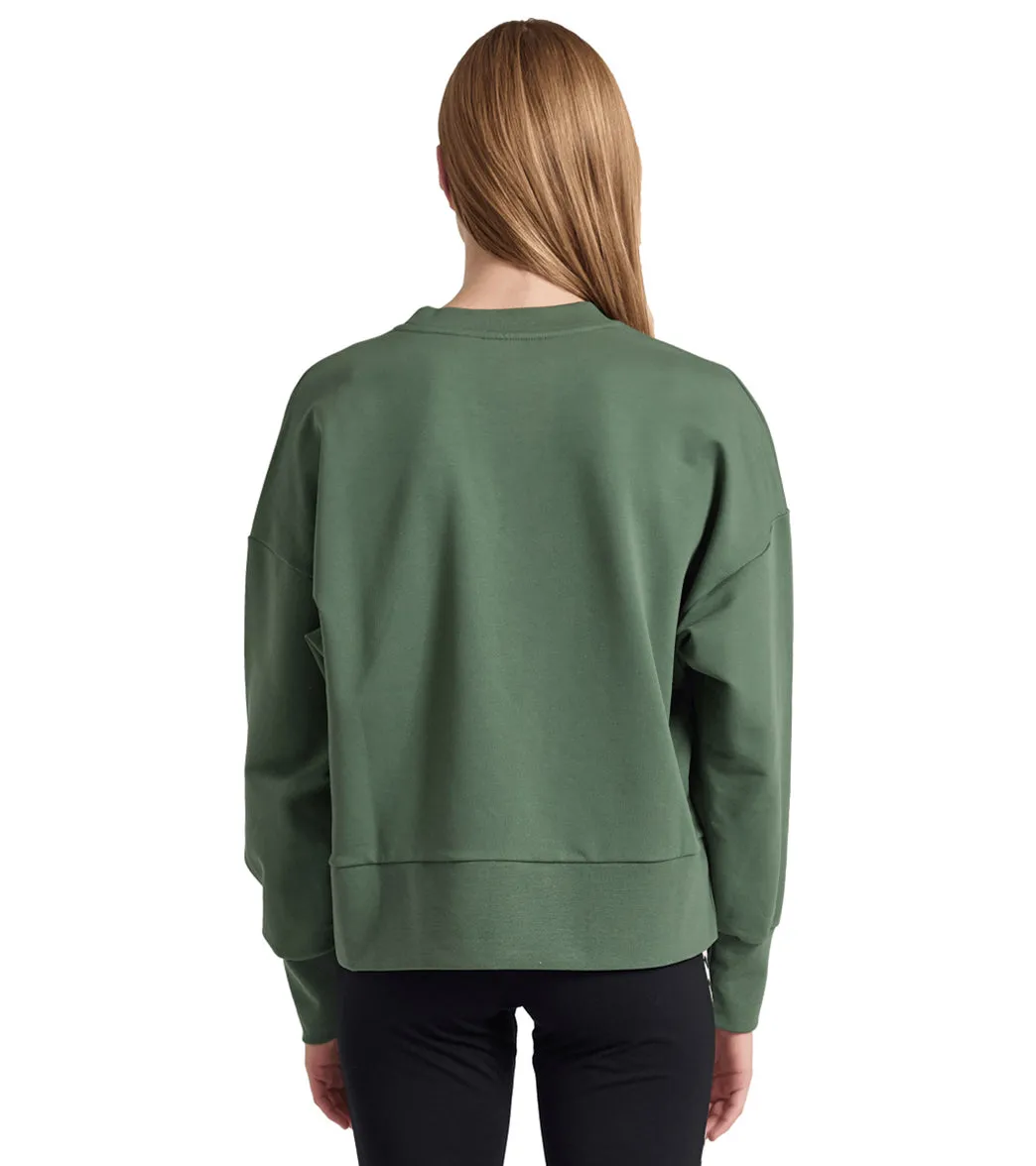 Arena Women's Oversize Crewneck Sweatshirt Sage