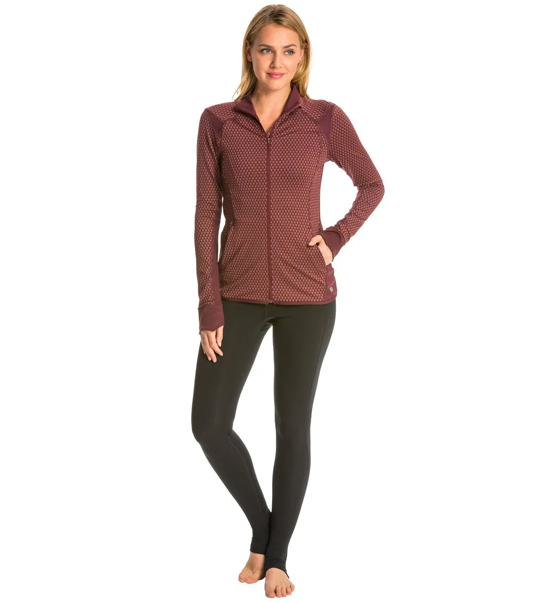 Asics Women's Fit-Sana Jacquard Full Zip Jacket