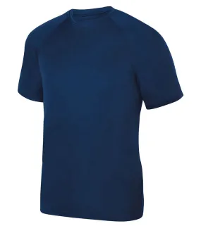 Augusta Sportswear Unisex Attain Wicking Short Sleeve Rash Guard Navy