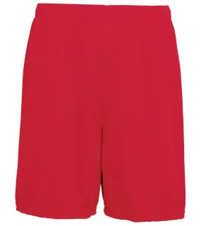 Augusta Sportswear Unisex Octane Shorts Red