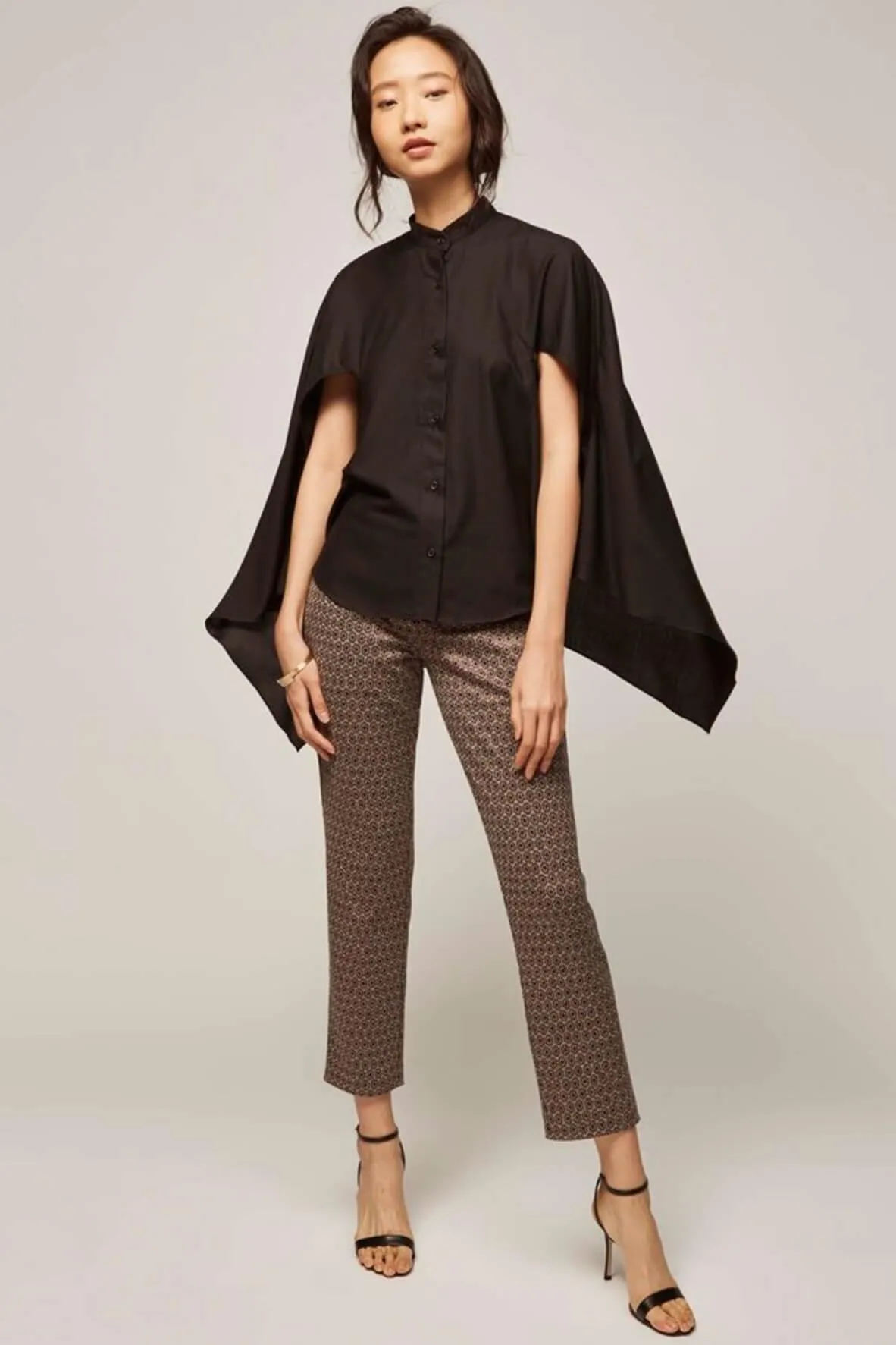 Aurelia Shirt in Obsidian