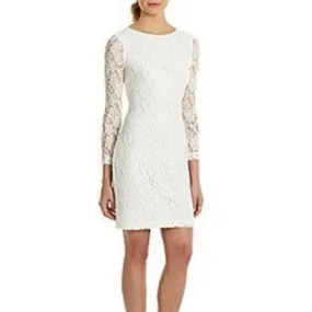 Belle Badgley Mischka Dresses Ivory Lace Lana Dress