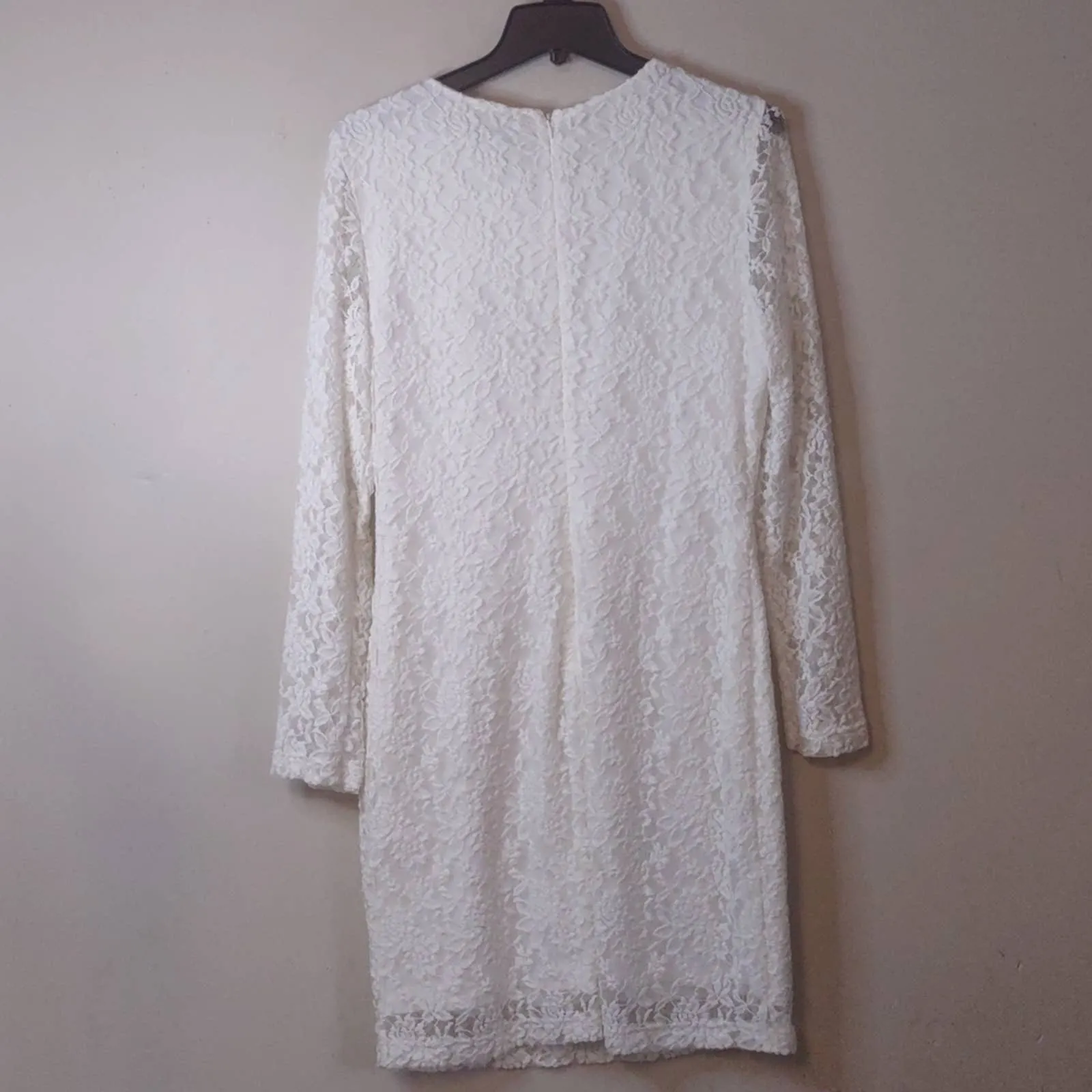 Belle Badgley Mischka Dresses Ivory Lace Lana Dress