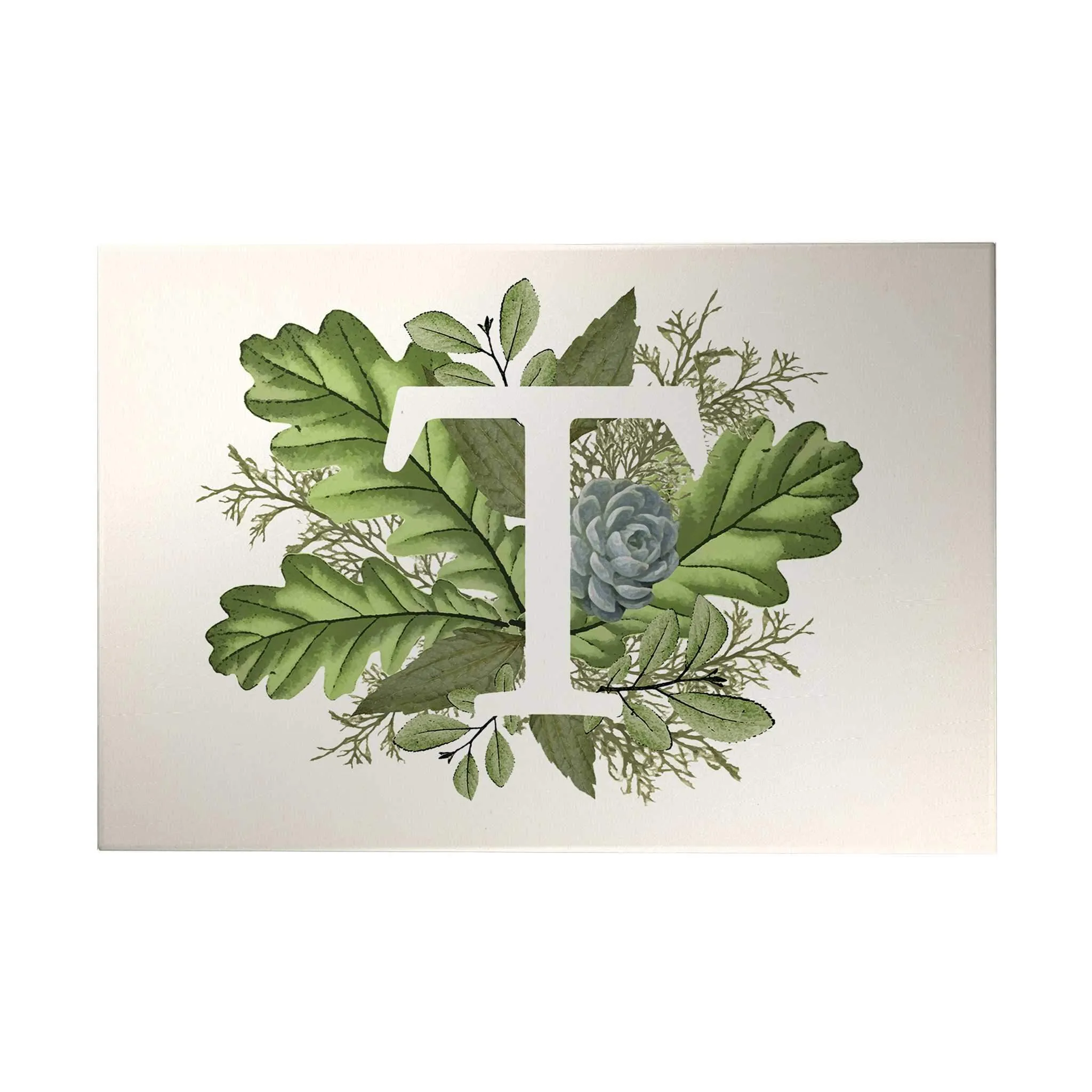 Botanical Monogram Decoposter
