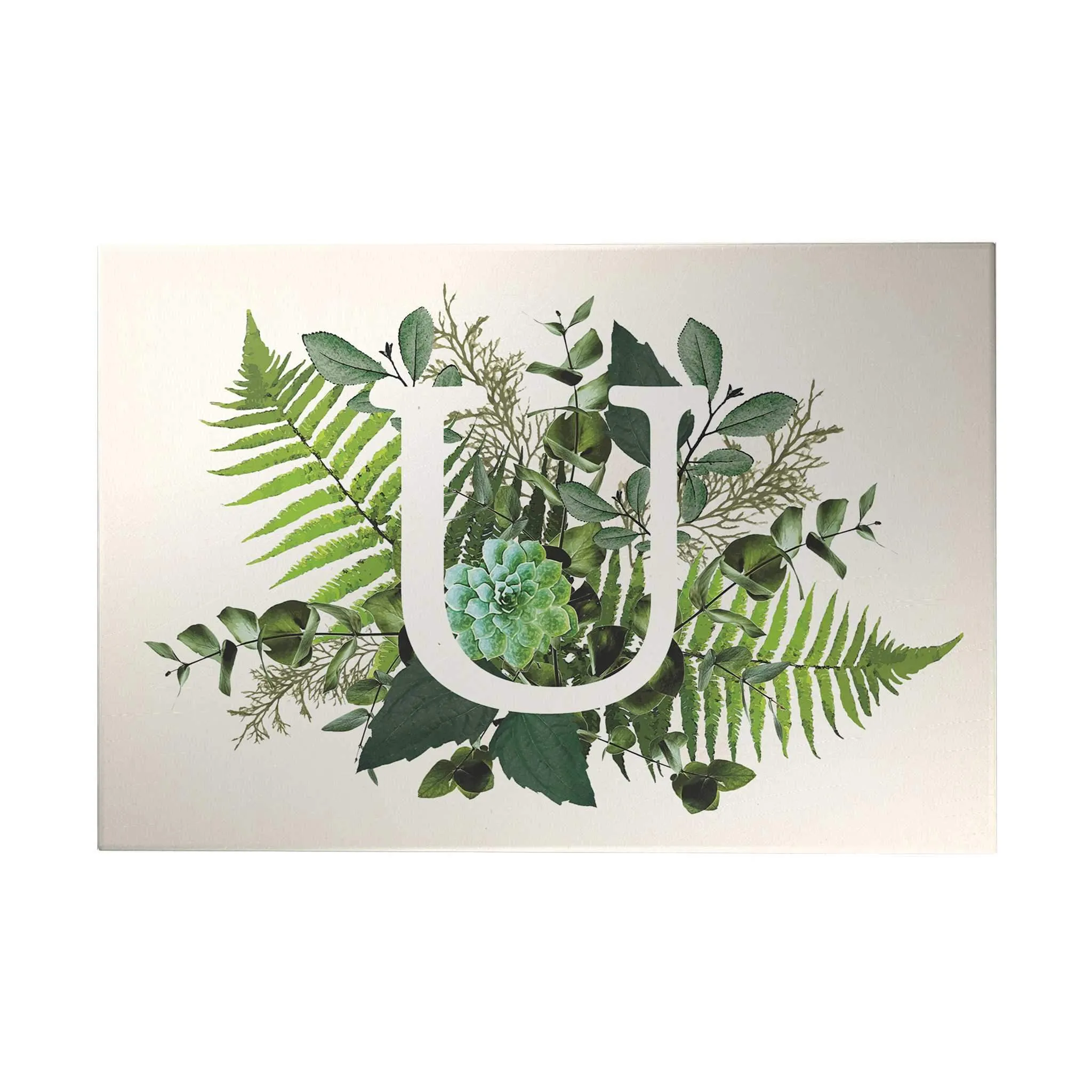 Botanical Monogram Decoposter
