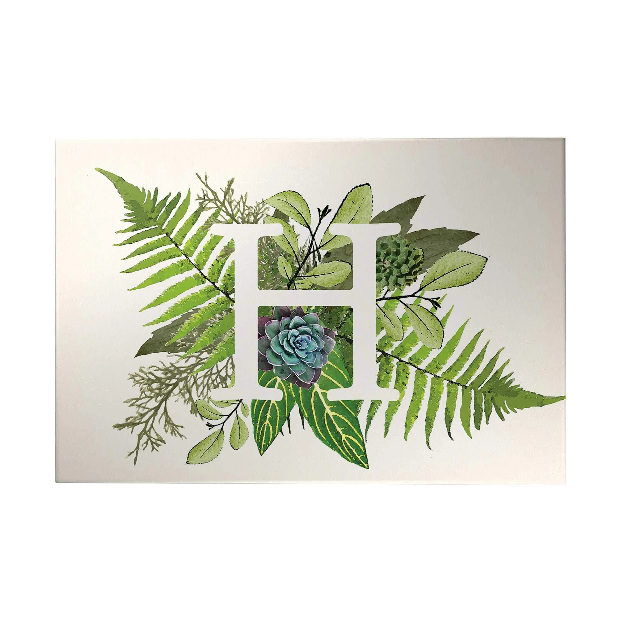 Botanical Monogram Decoposter