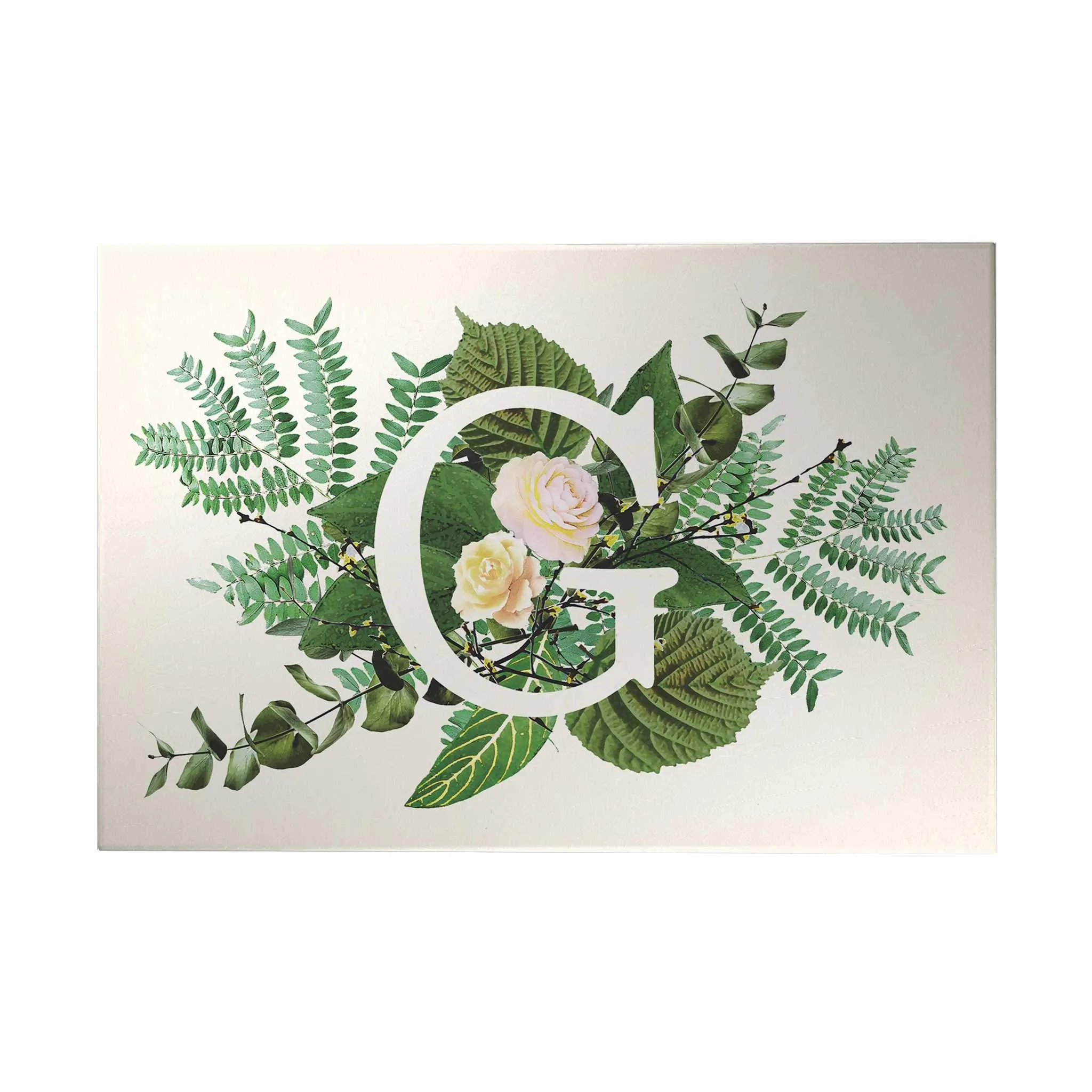 Botanical Monogram Decoposter