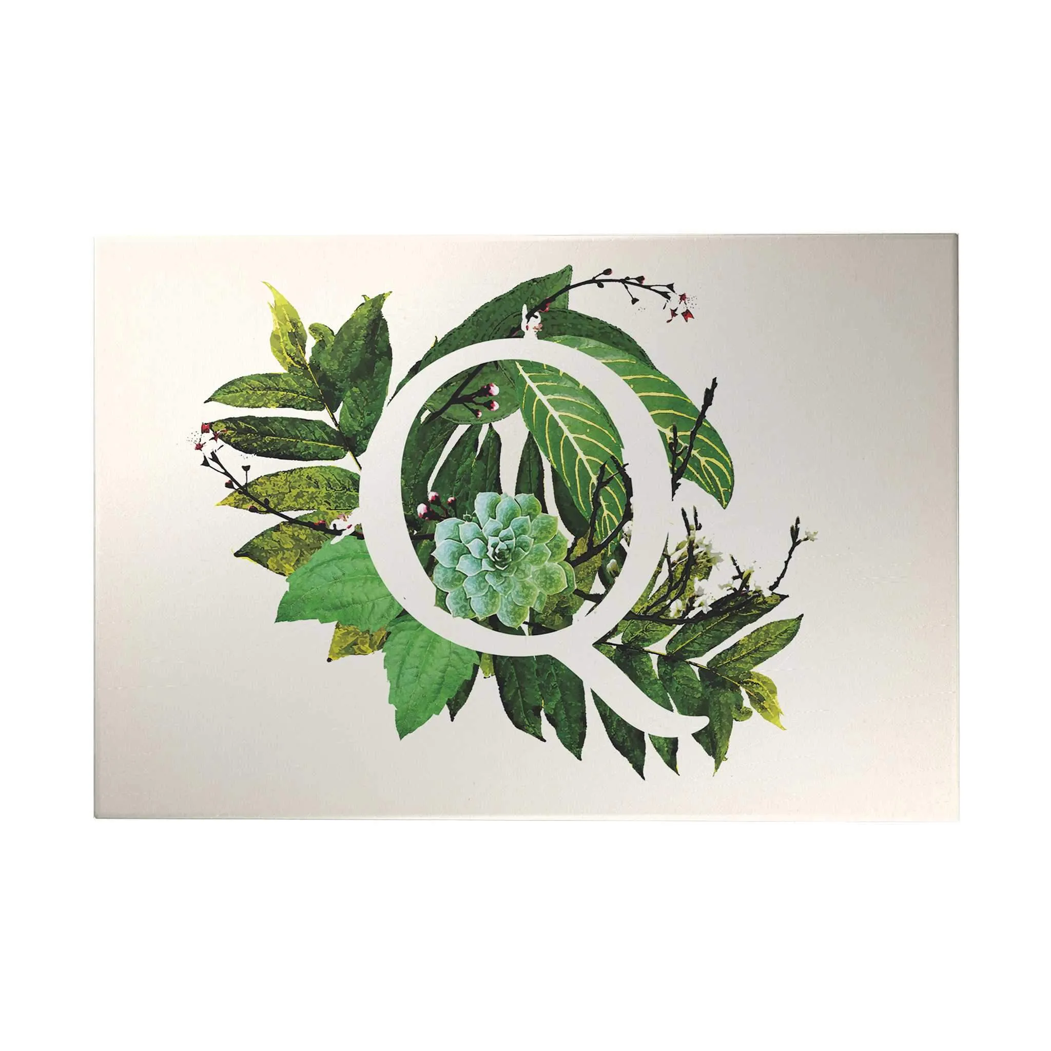 Botanical Monogram Decoposter