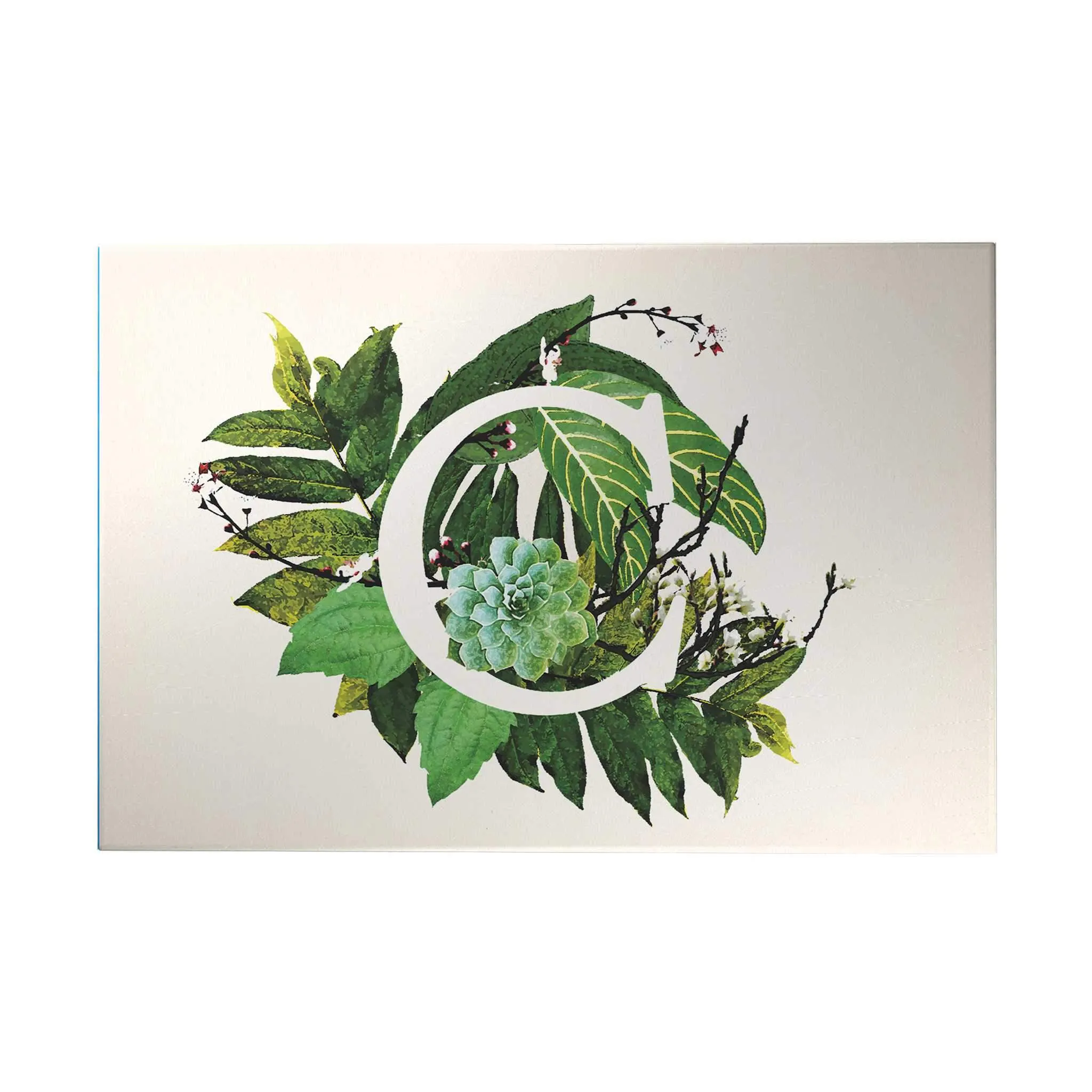 Botanical Monogram Decoposter