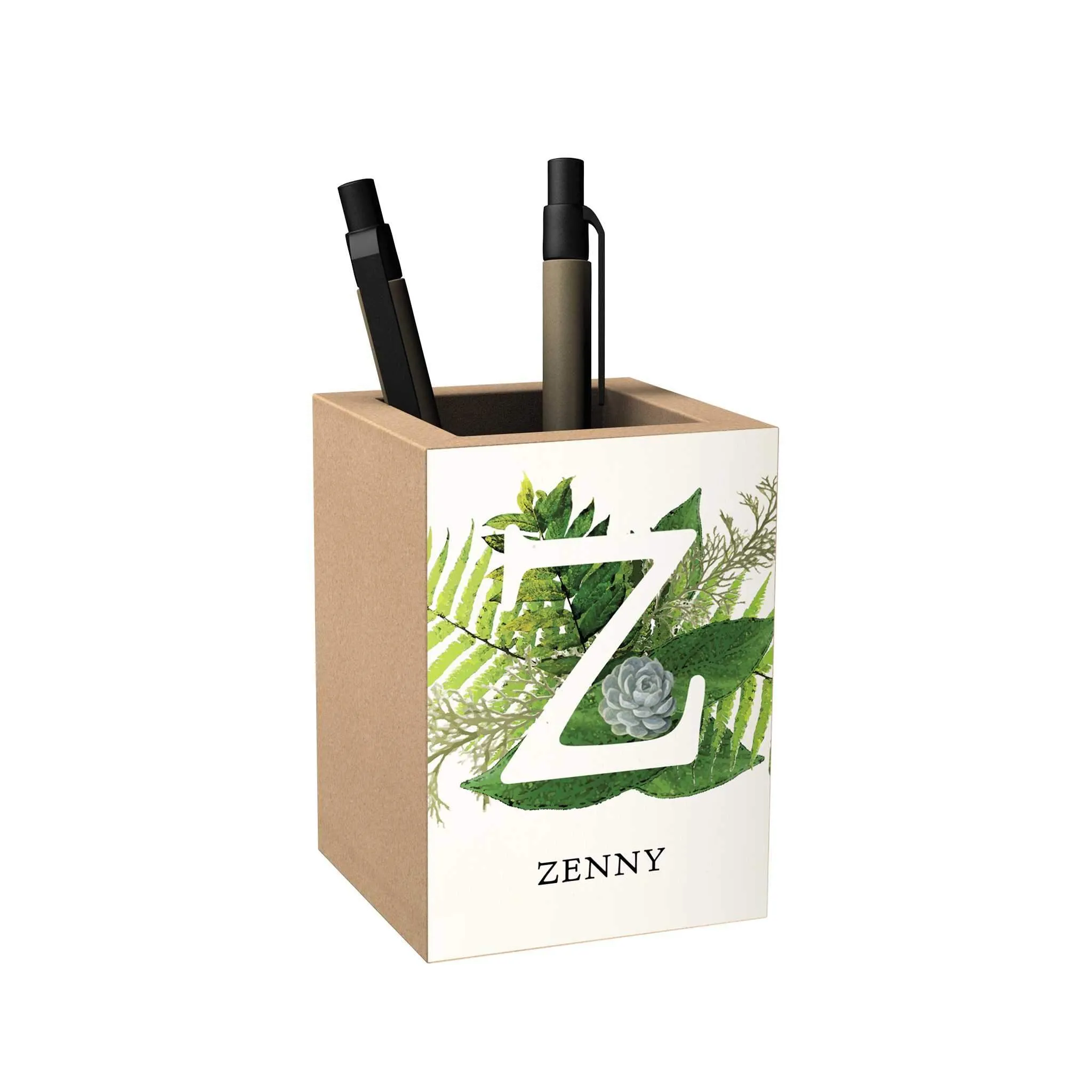 Botanical Monogram Penholder [CLEARANCE]