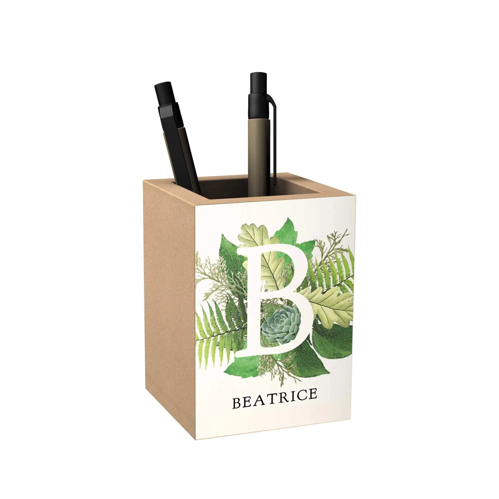 Botanical Monogram Penholder [CLEARANCE]