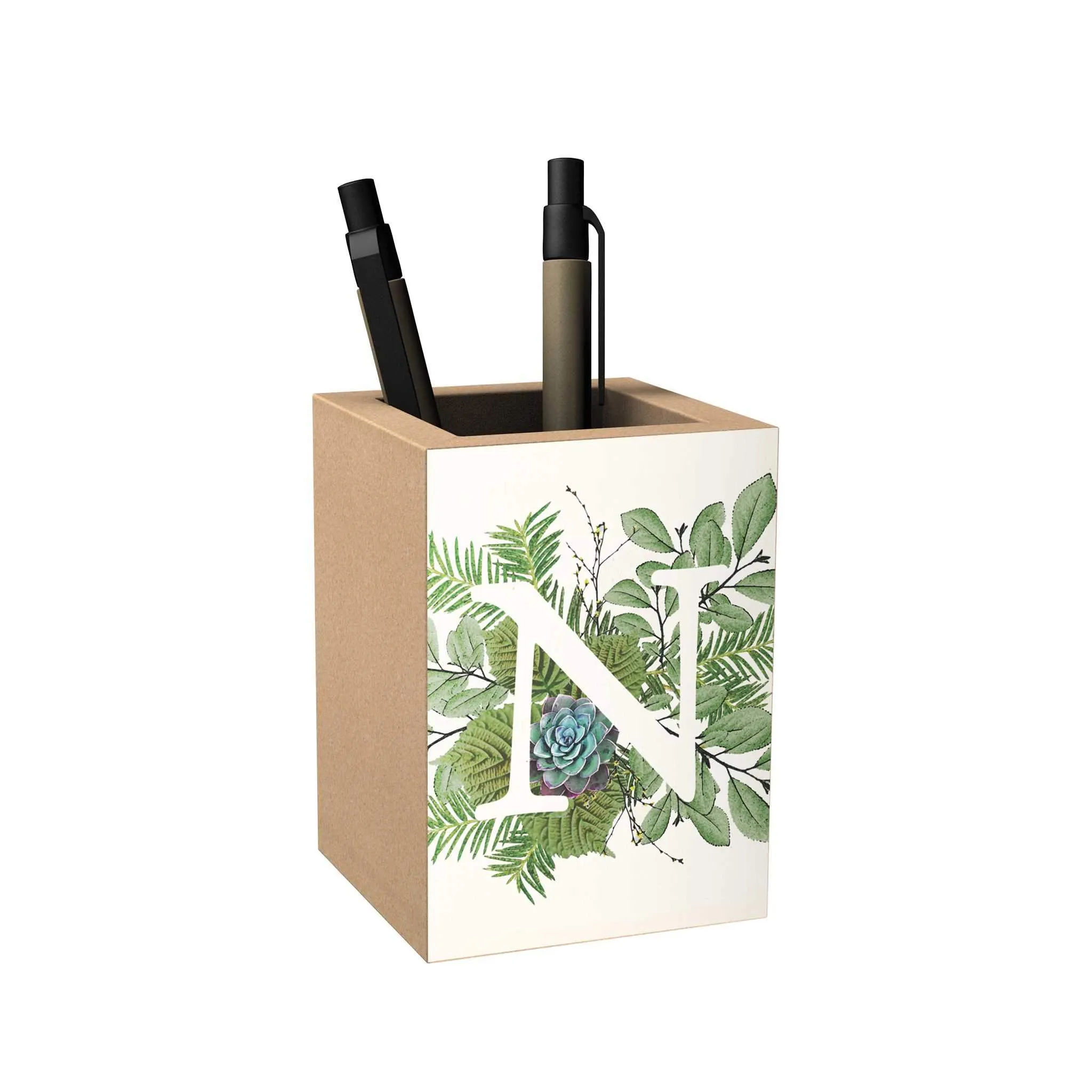 Botanical Monogram Penholder [CLEARANCE]