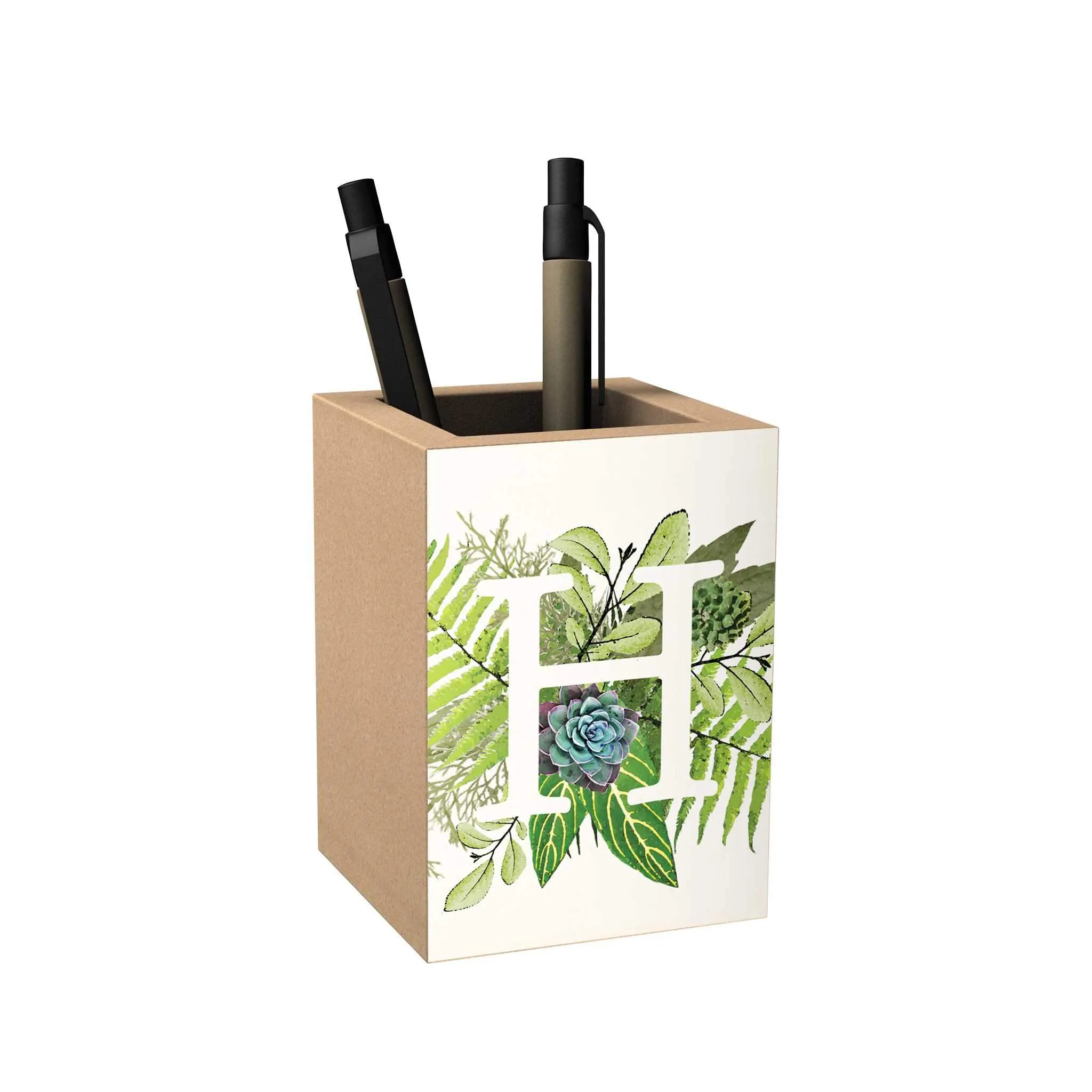 Botanical Monogram Penholder [CLEARANCE]