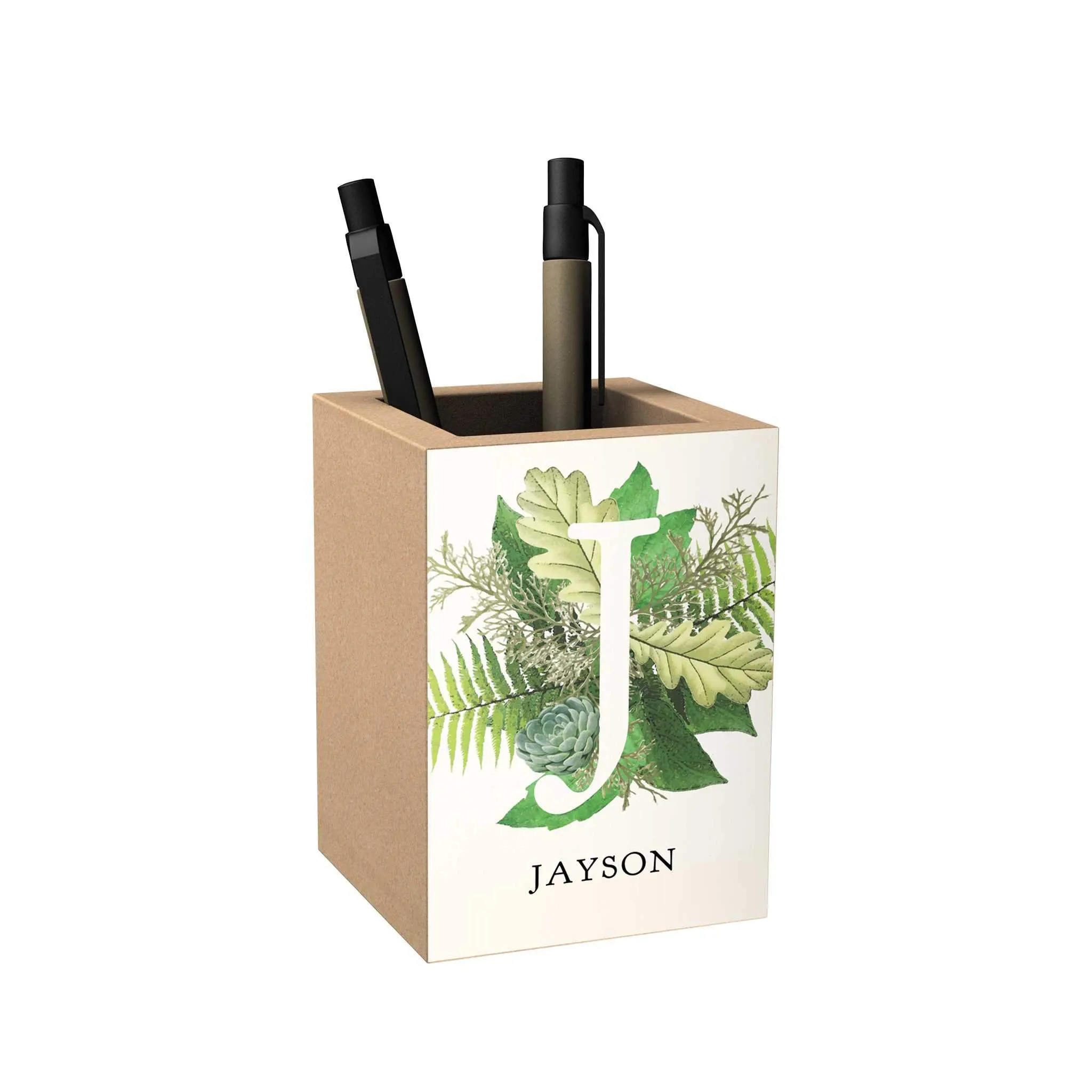 Botanical Monogram Penholder [CLEARANCE]