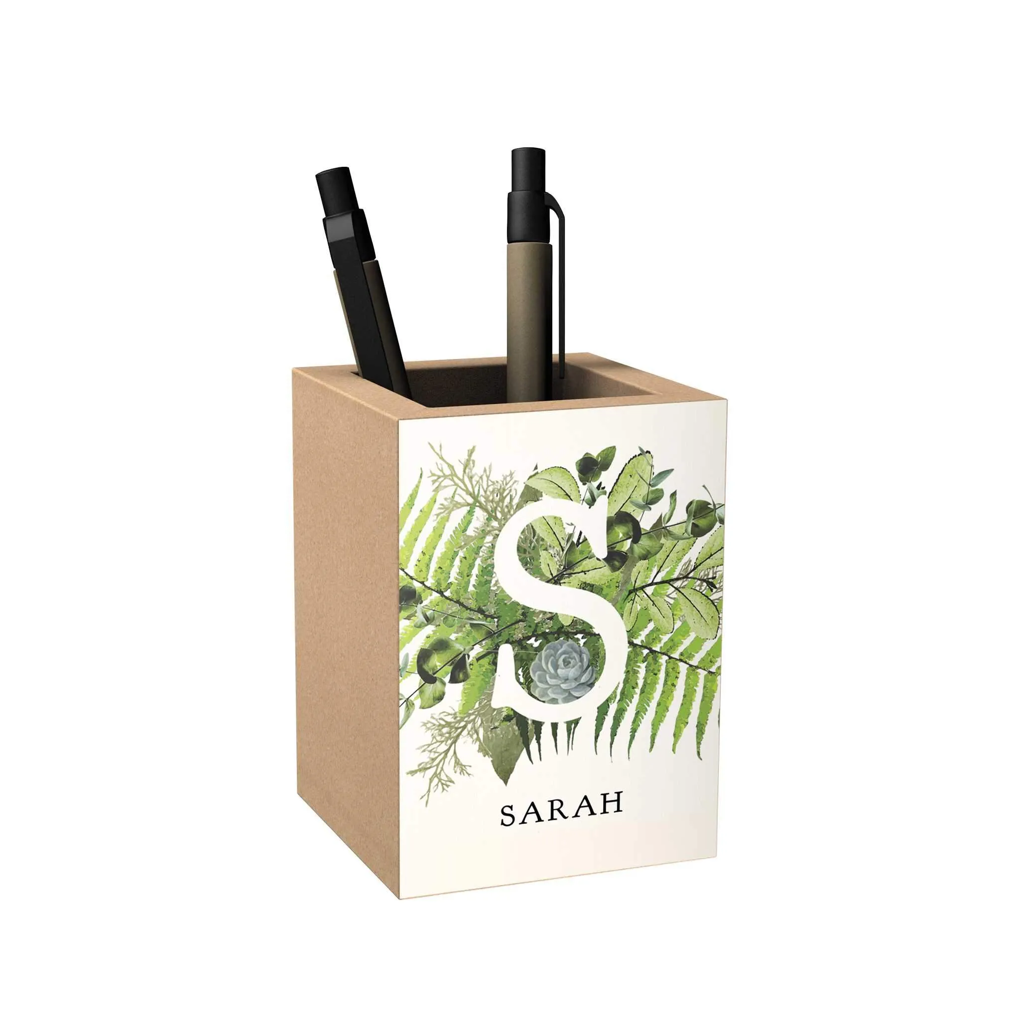 Botanical Monogram Penholder [CLEARANCE]