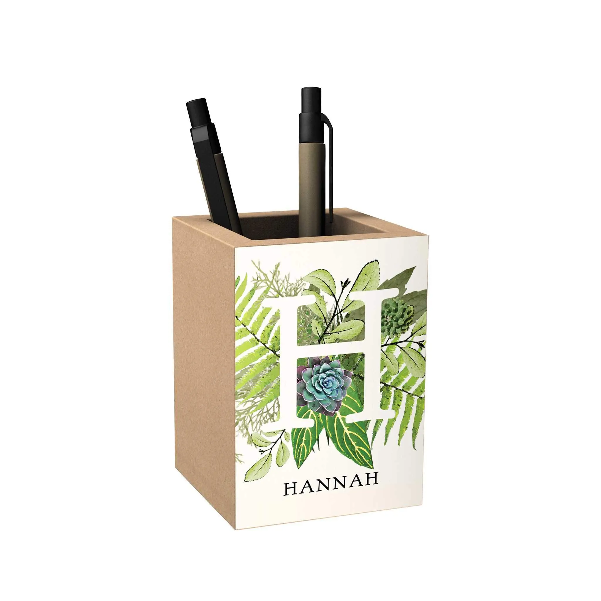 Botanical Monogram Penholder [CLEARANCE]