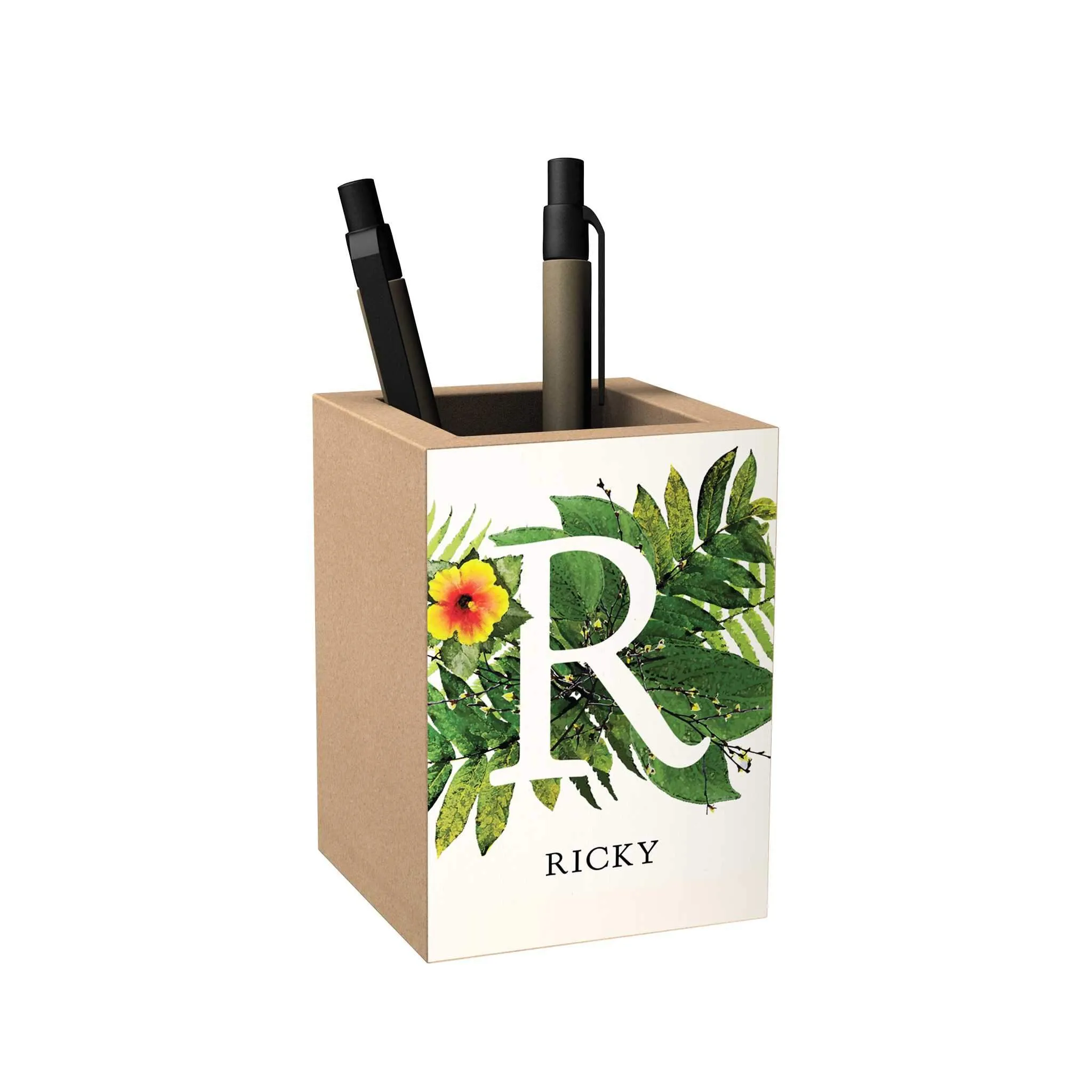 Botanical Monogram Penholder [CLEARANCE]