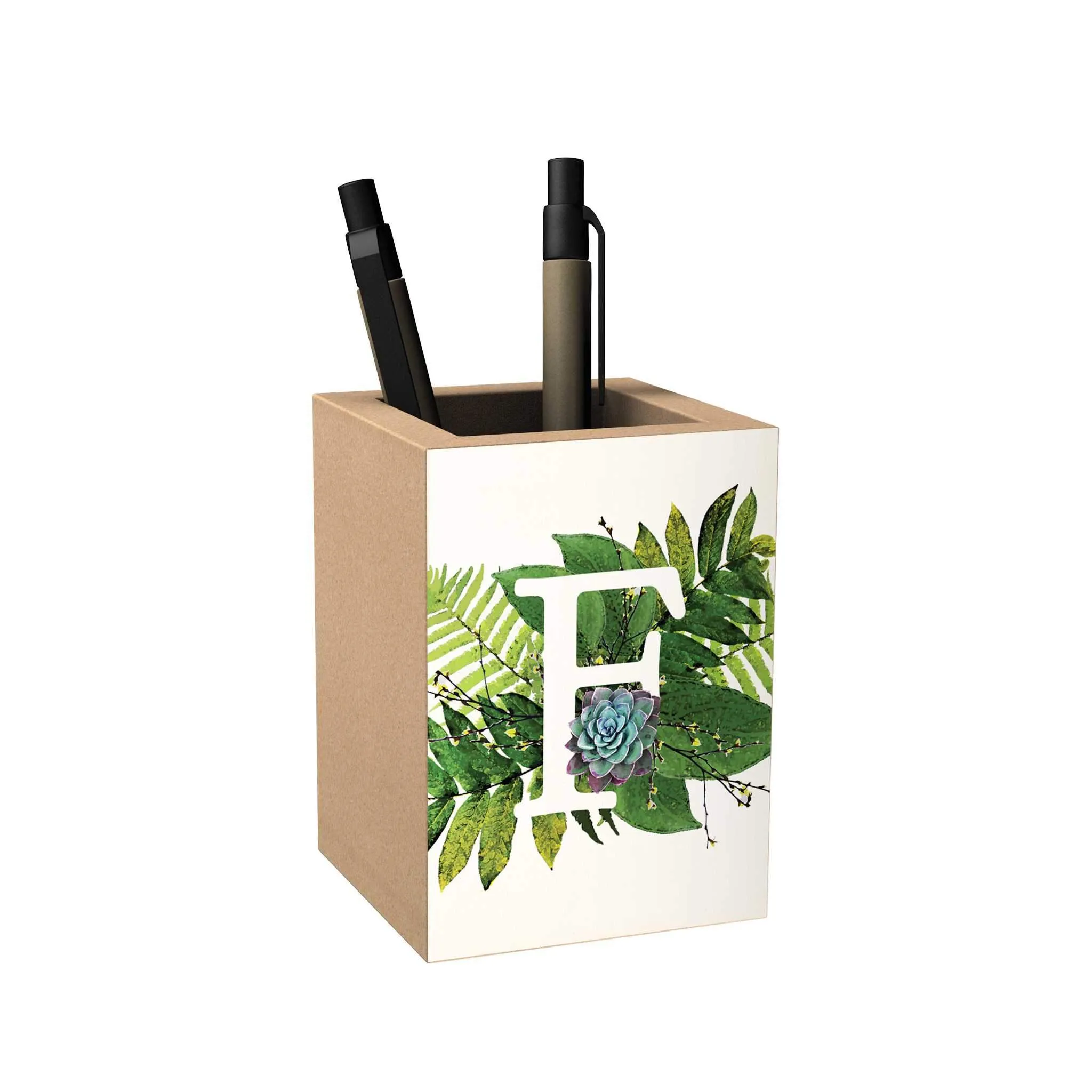 Botanical Monogram Penholder [CLEARANCE]