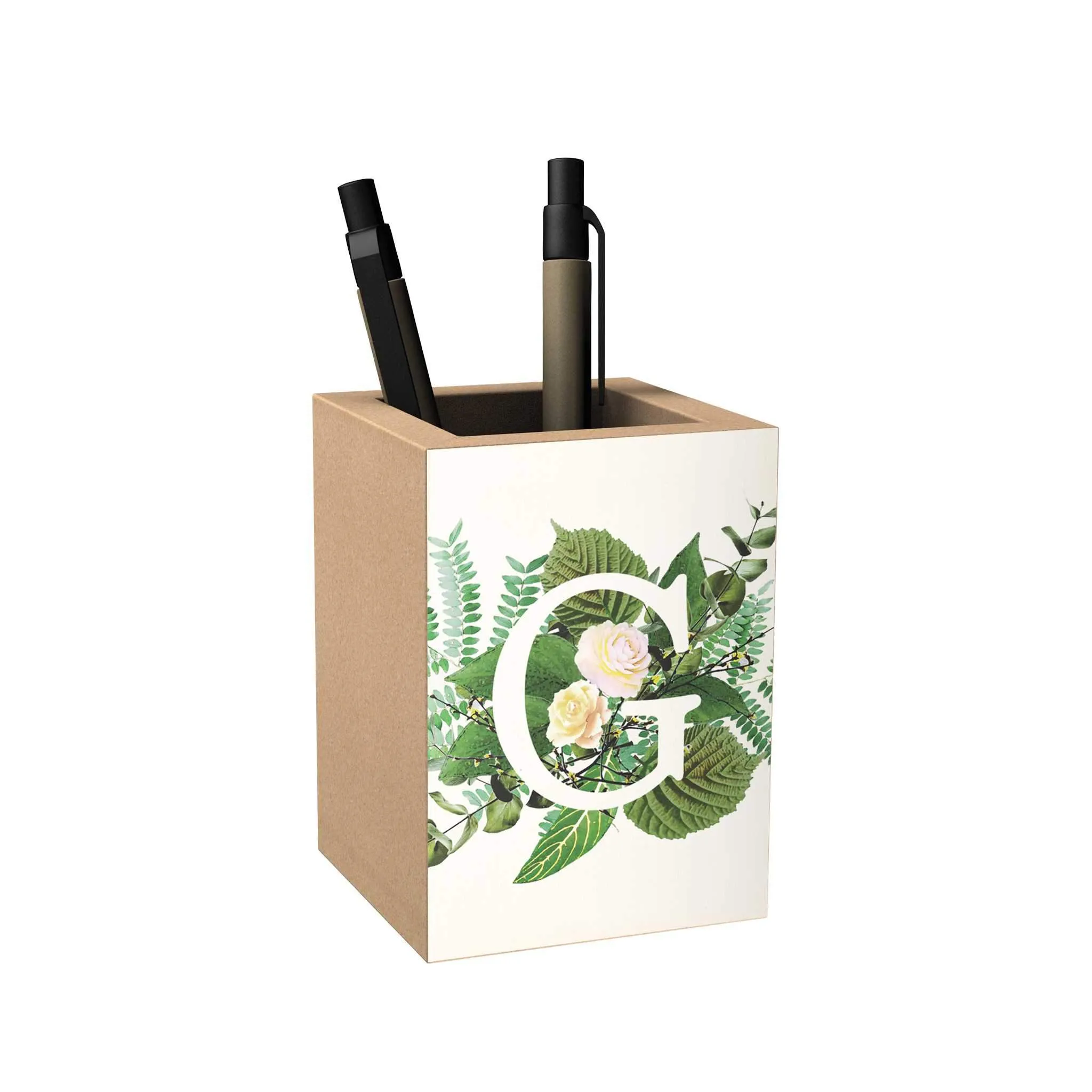 Botanical Monogram Penholder [CLEARANCE]