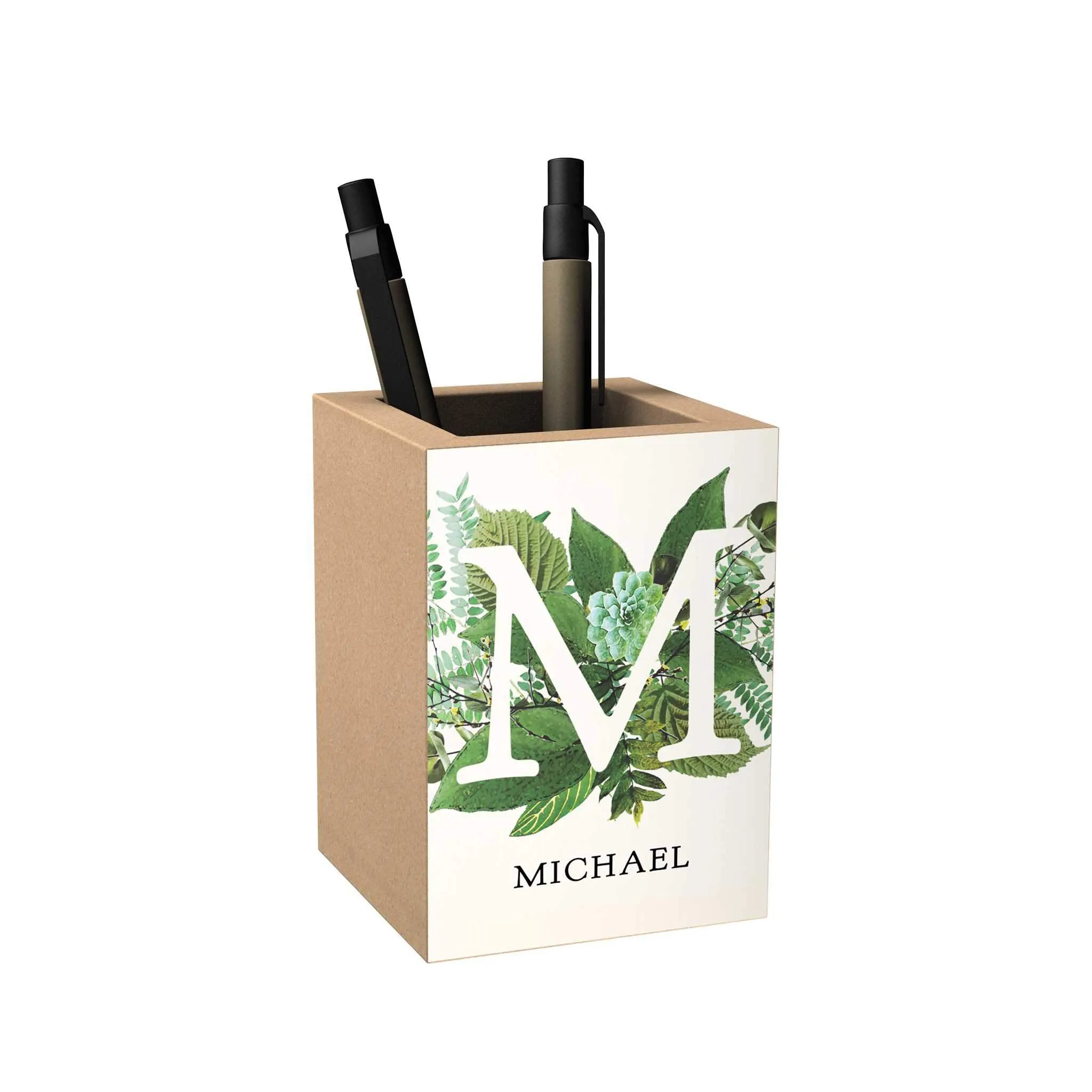 Botanical Monogram Penholder [CLEARANCE]