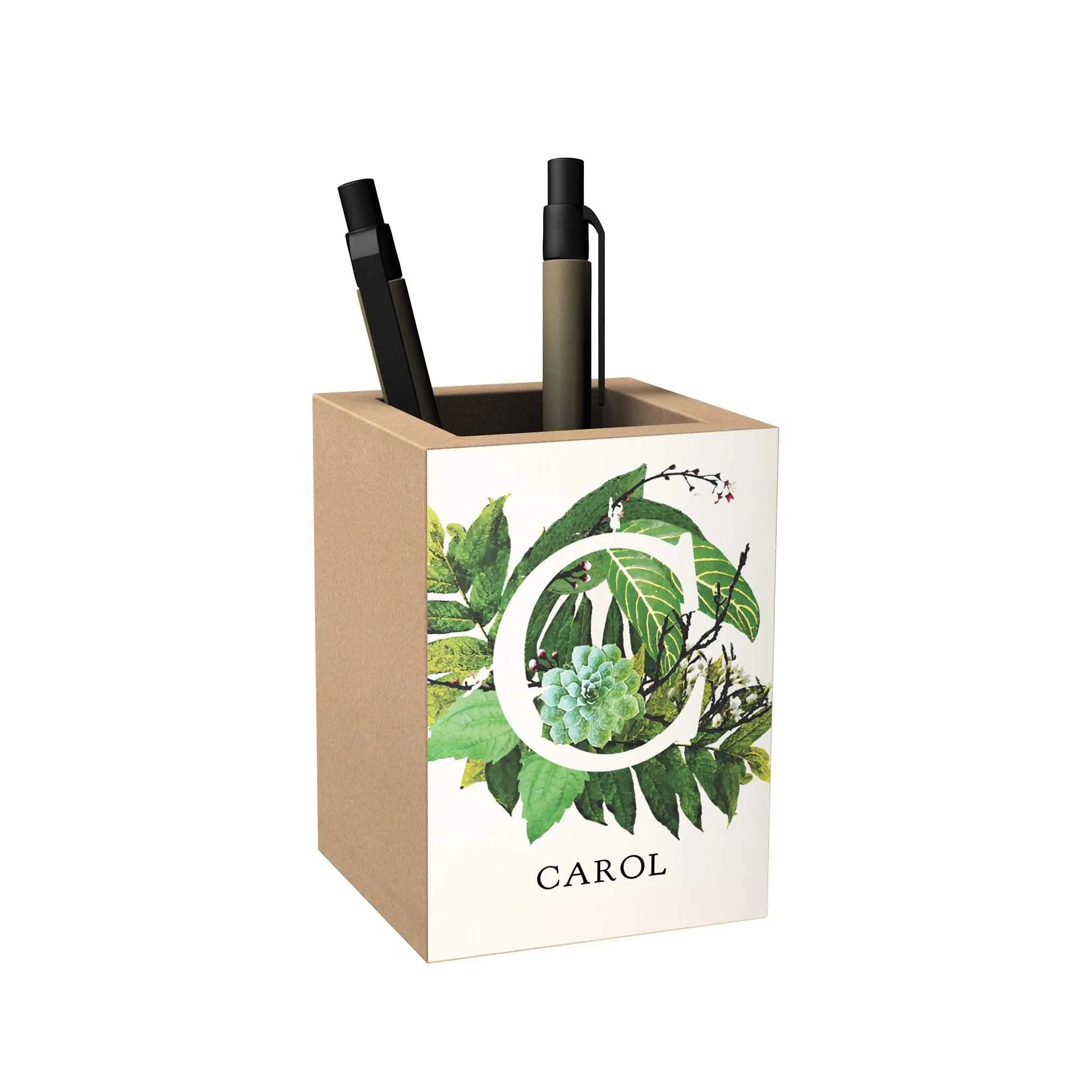 Botanical Monogram Penholder [CLEARANCE]