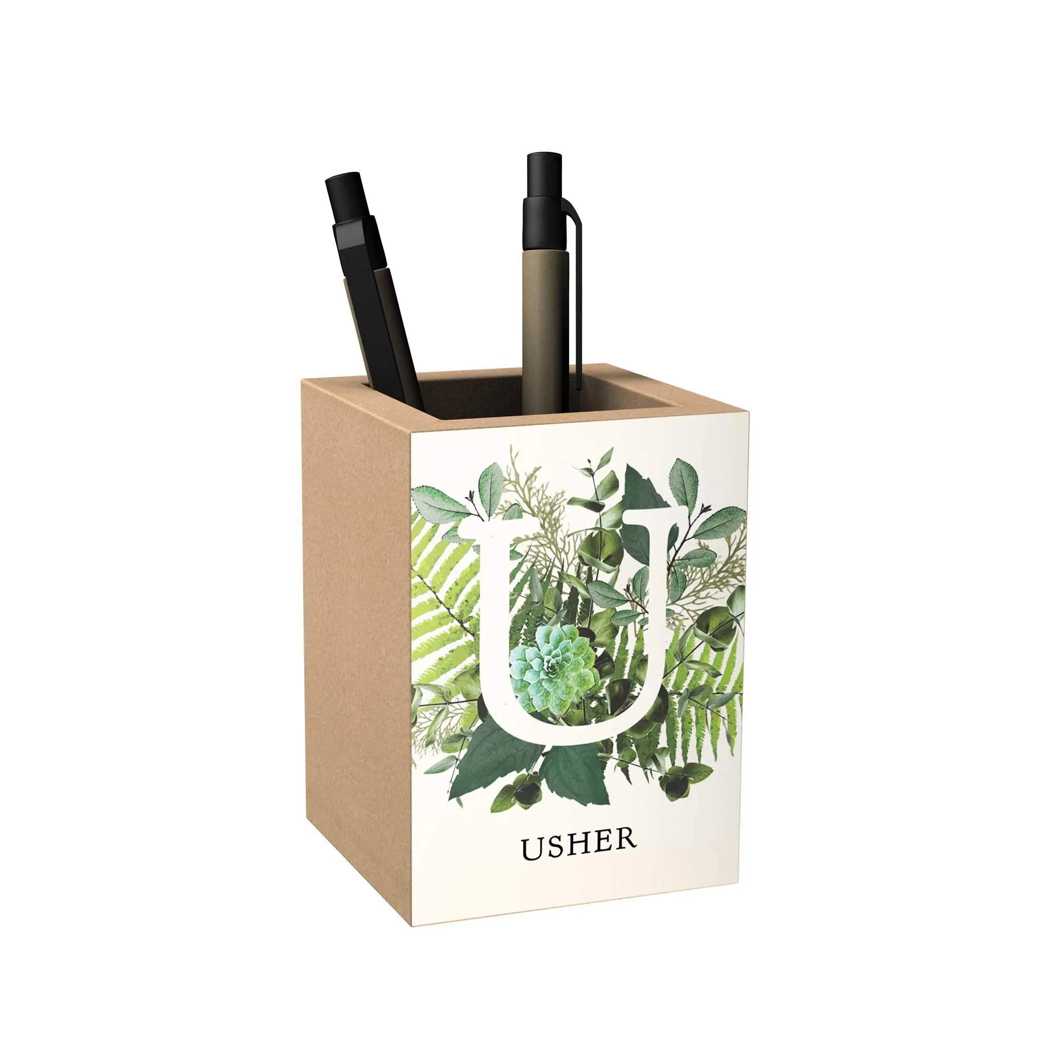 Botanical Monogram Penholder [CLEARANCE]