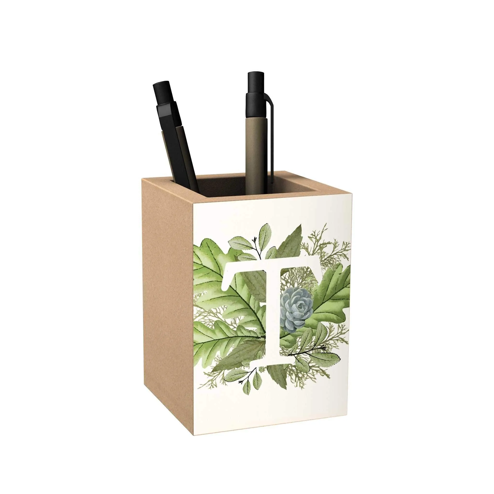 Botanical Monogram Penholder [CLEARANCE]