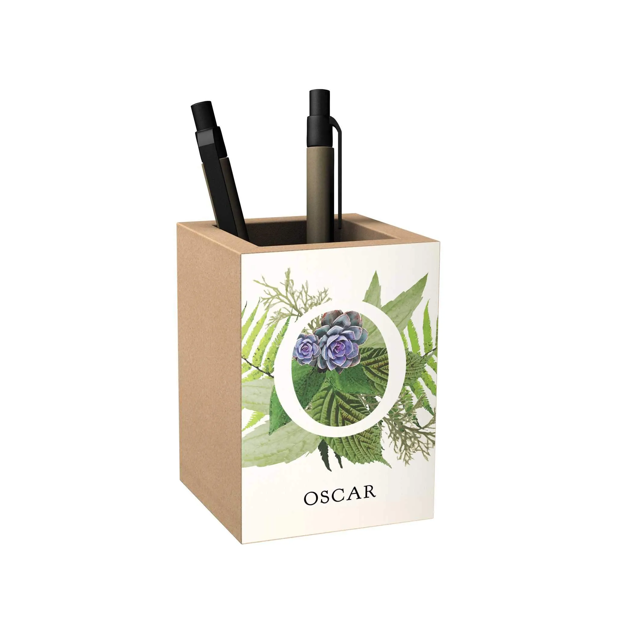 Botanical Monogram Penholder [CLEARANCE]