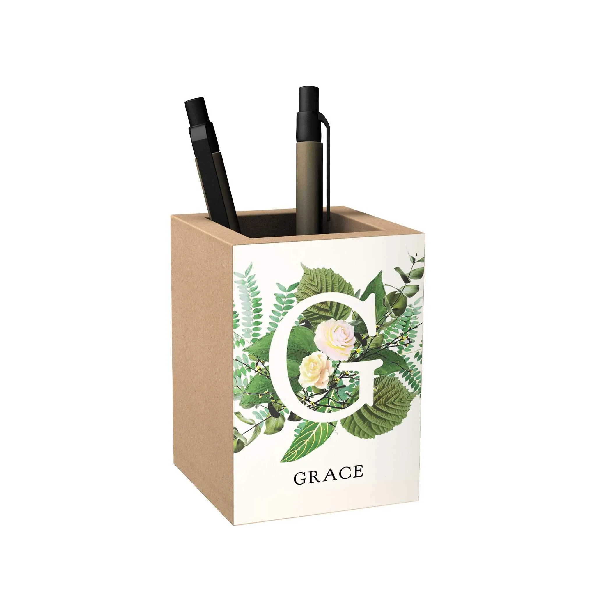 Botanical Monogram Penholder [CLEARANCE]