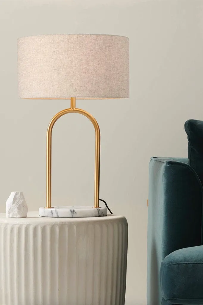 Chessington Marble Table Lamp