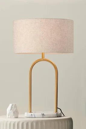 Chessington Marble Table Lamp
