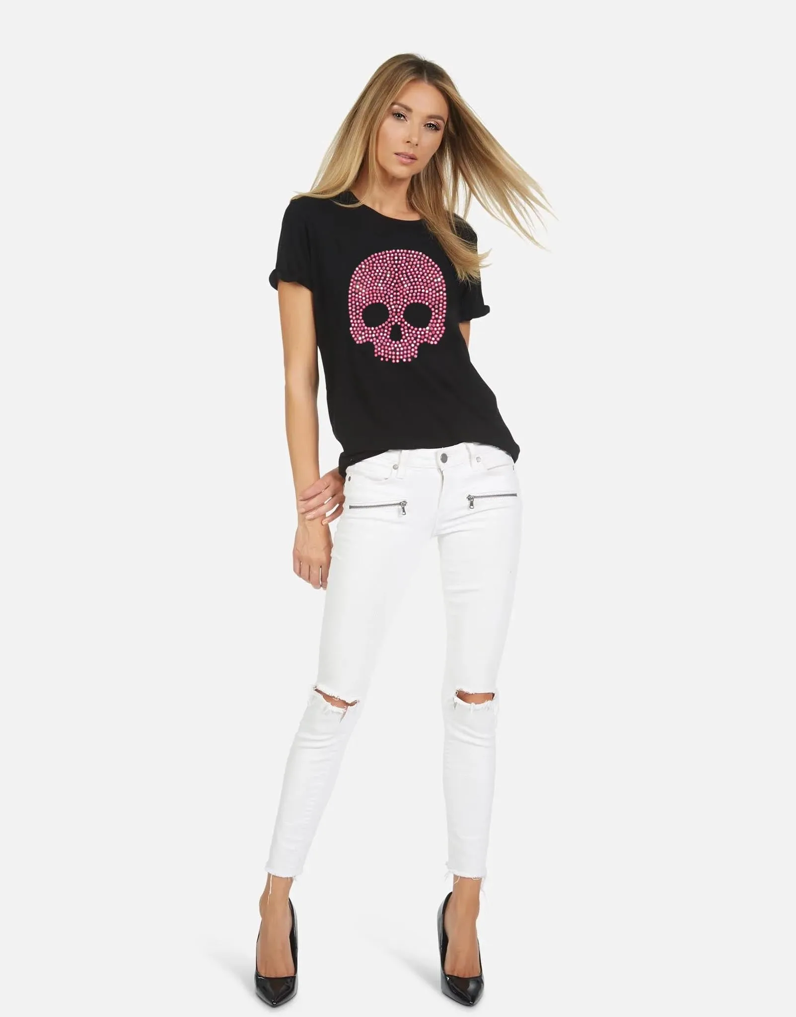 Edda X Pink Stud Skull