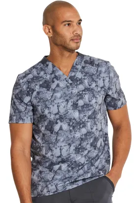 EDS Signature - Men's Print Scrub Top