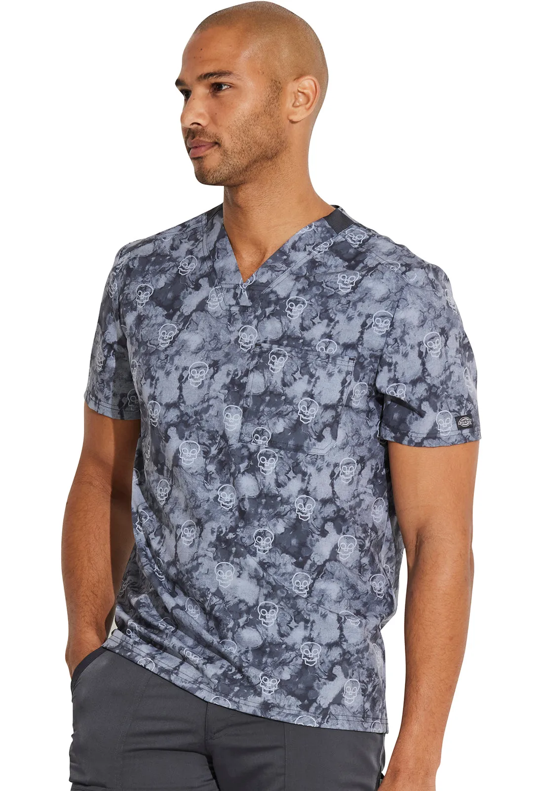 EDS Signature - Men's Print Scrub Top
