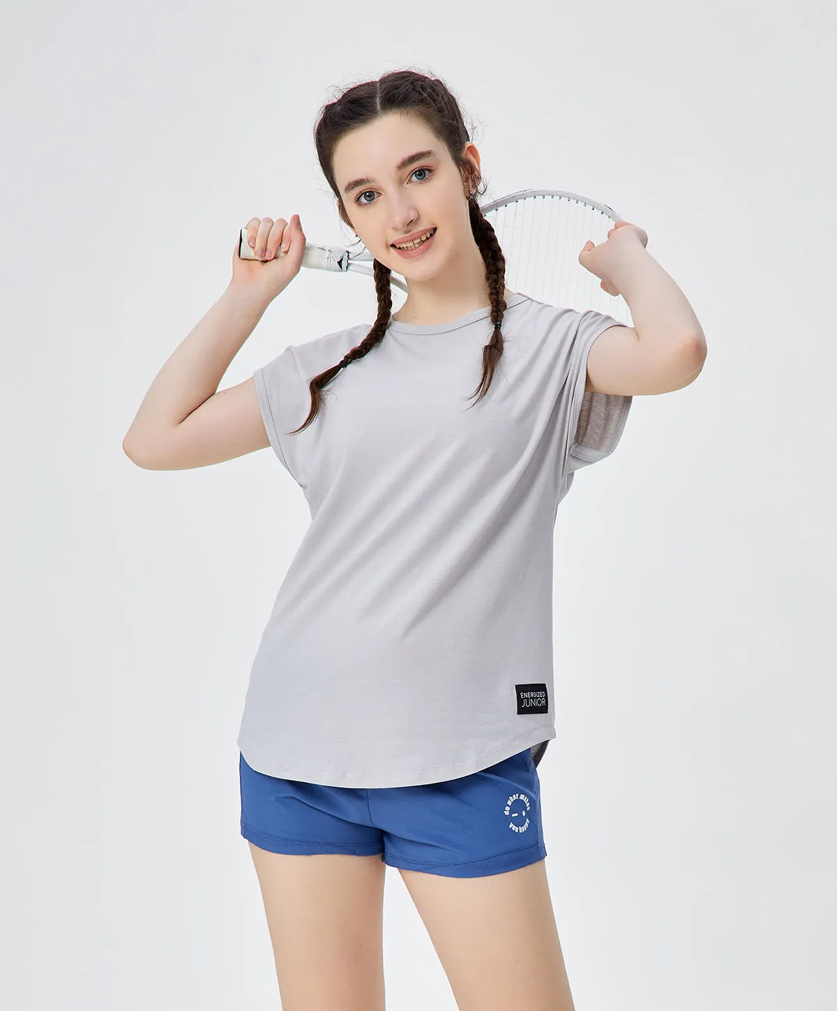Energized Junior Digital Daydream Basic Cotton Cap-Sleeve Tee 600-1010G