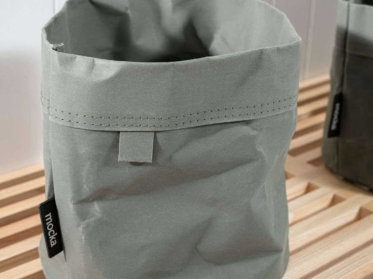 Etta Basket Set - Round - Khaki - SECONDS
